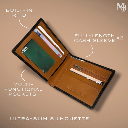 City Spark Two-Tone Wallet | RFID Protected