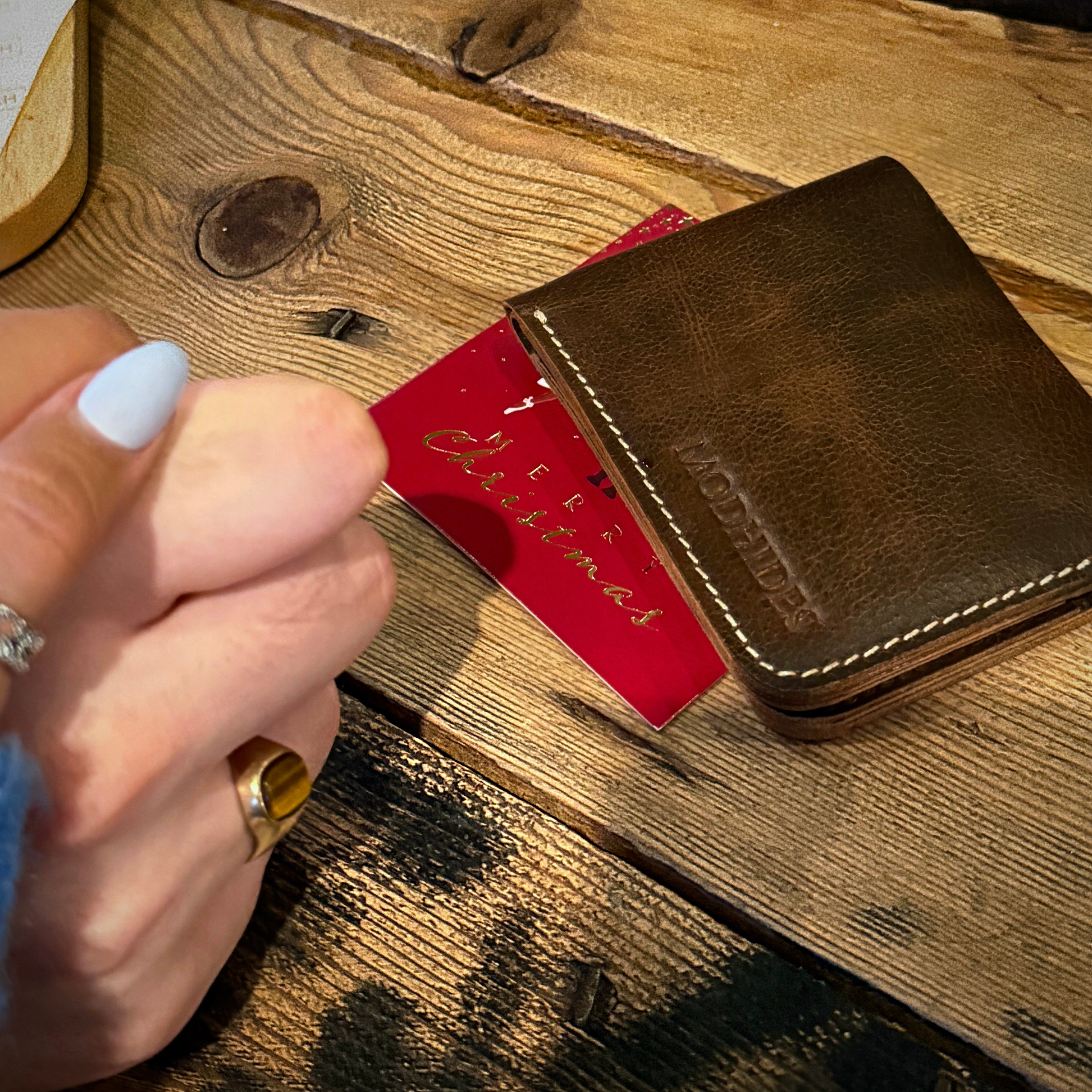 Classic Minimalist Wallet | Expresso Brown