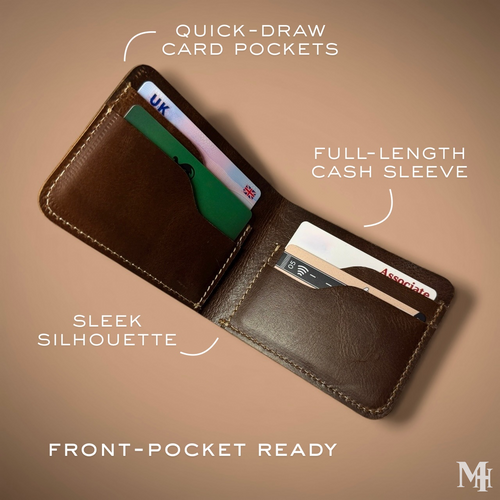 Classic Minimalist Wallet | Expresso Brown