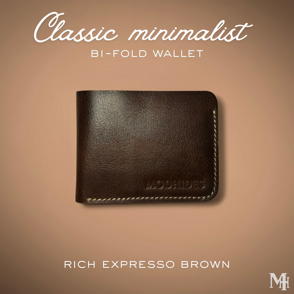 Classic Minimalist Wallet | Expresso Brown